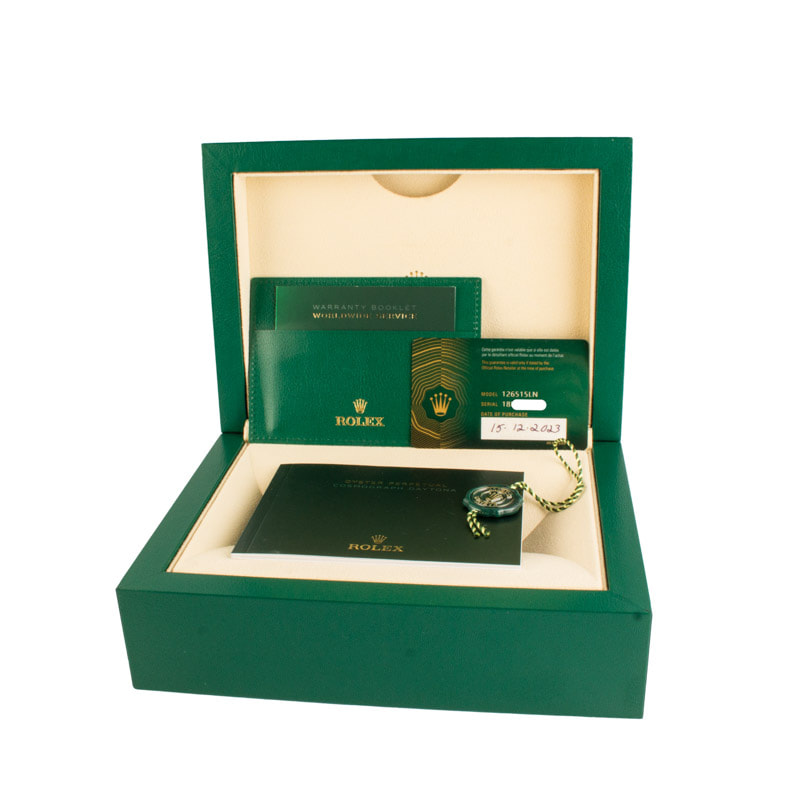 Rolex Daytona 126515 Black Dial