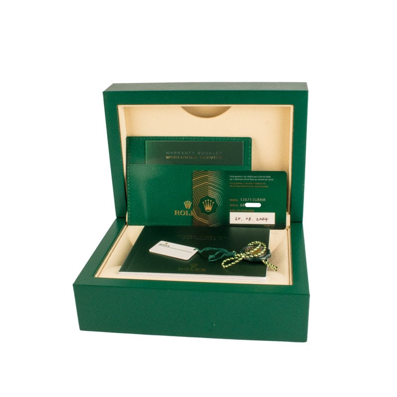 Rolex GMT-Master II Ref 126713GRNR Zombie