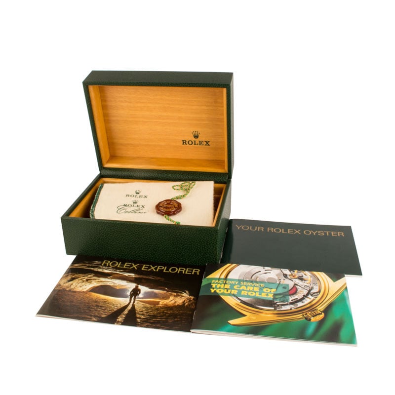 Used Rolex Explorer II 16570 White Dial