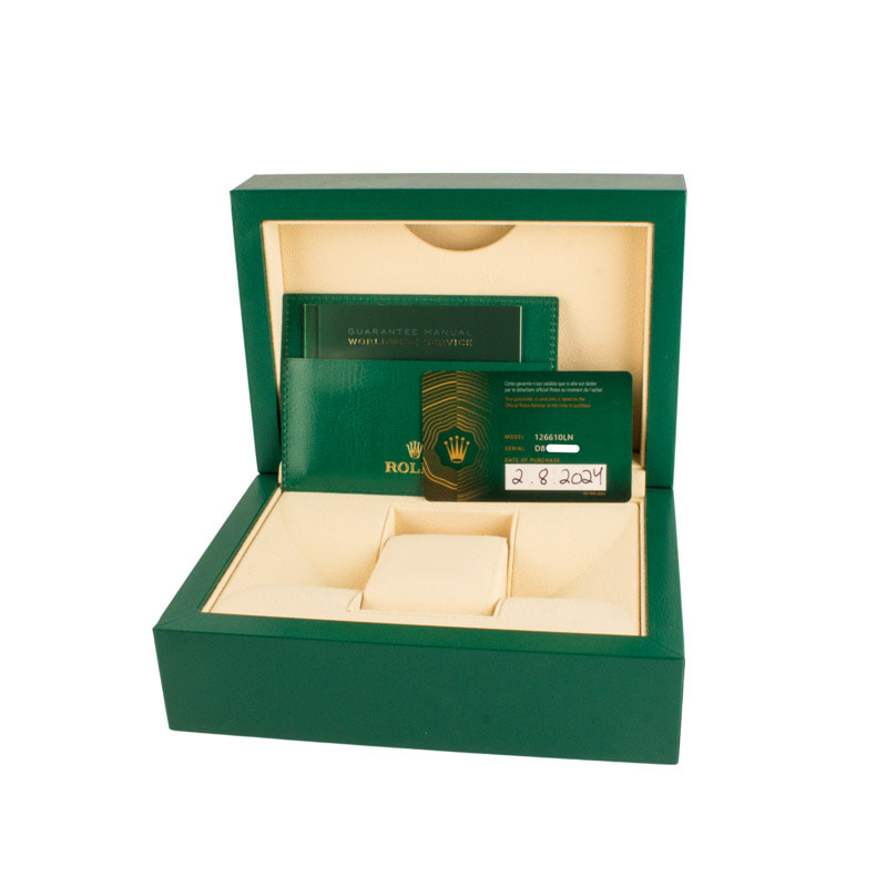 Mens Rolex Submariner 126610 Black Dial