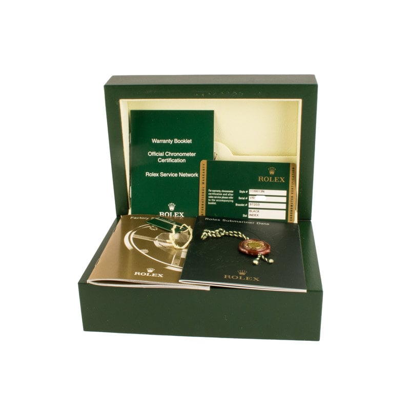 Rolex Submariner 116613LN Black Chromalight Dial