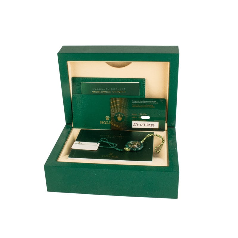 Rolex Datejust 126200 Slate Dial