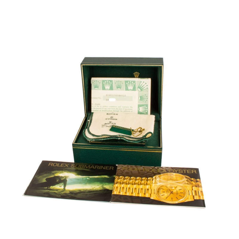 Mens Rolex Submariner 16613 Blue Dial