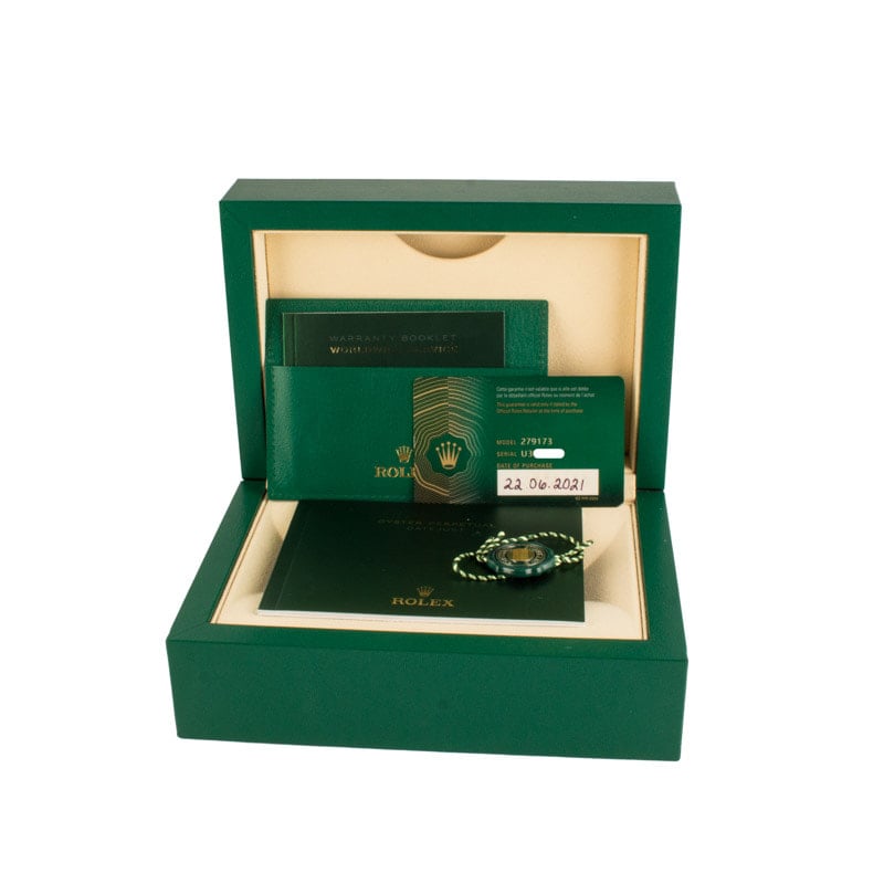 Ladies Rolex Datejust 279173 Silver Dial