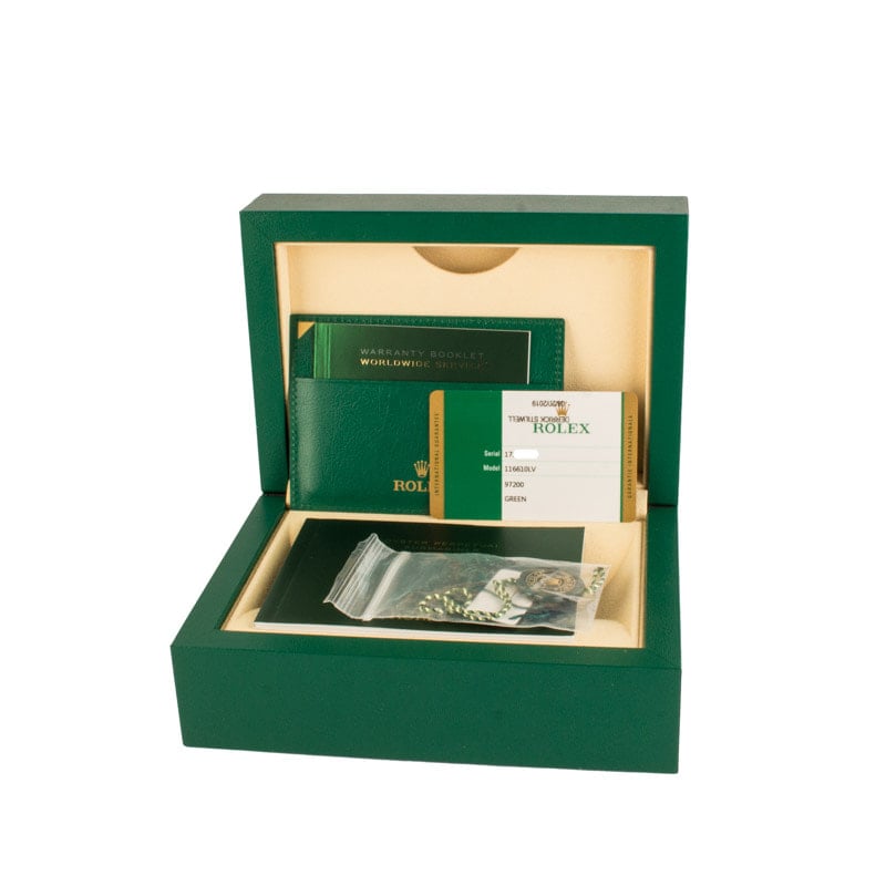 Rolex Submariner 116610LV Green Hulk