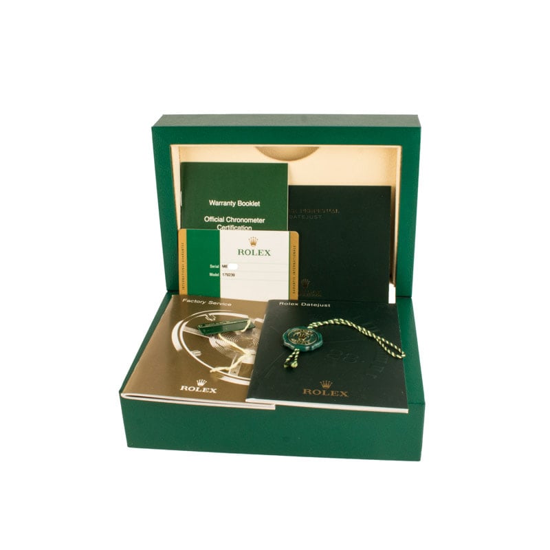 Ladies Rolex Datejust 179239 18k White Gold