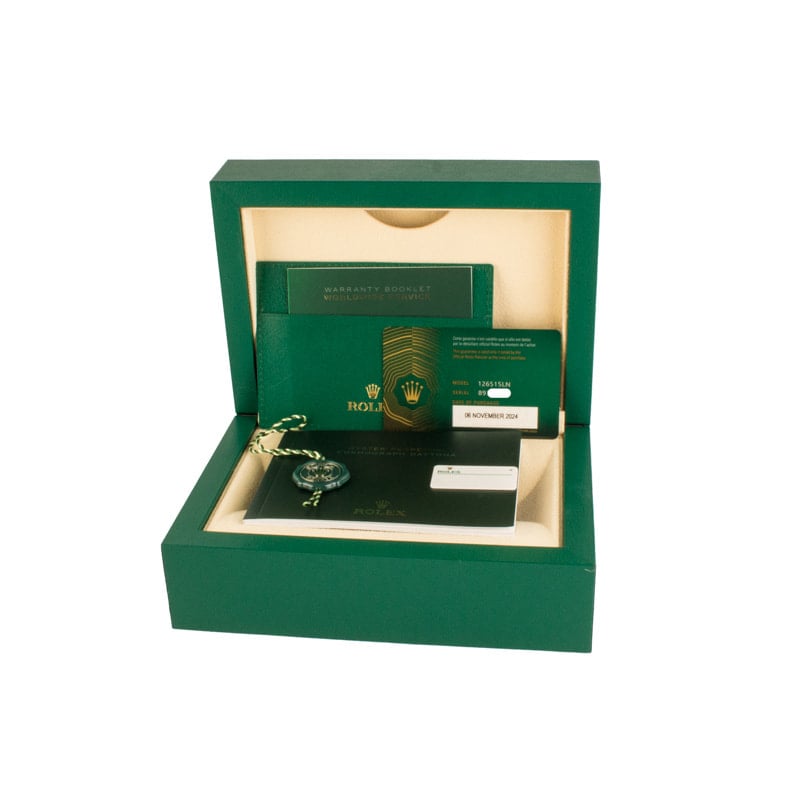 Rolex Daytona 126515 Black Diamond Dial