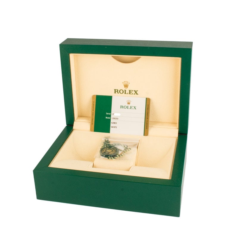 Rolex Datejust 36 126233 White Dial