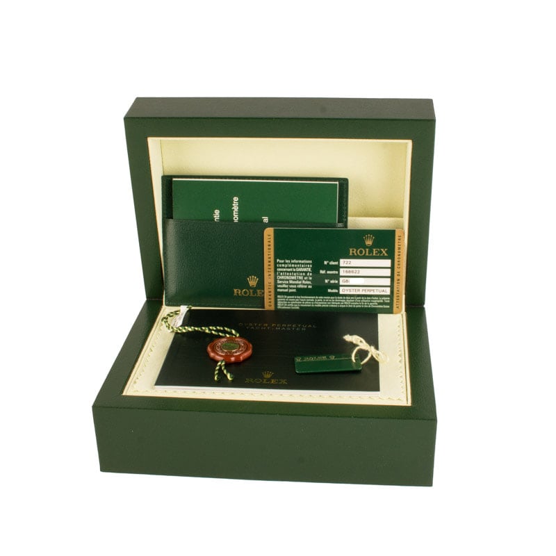 Rolex Yacht-Master Ref 168622 Platinum Dial