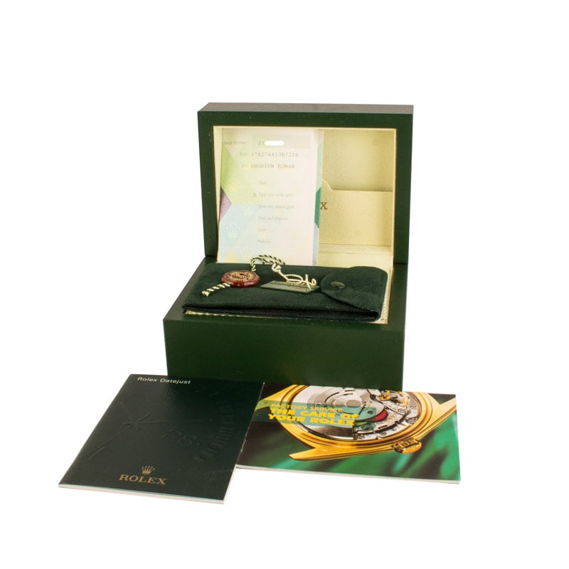 Ladies Rolex Datejust 31 178274 Rhodium Dial