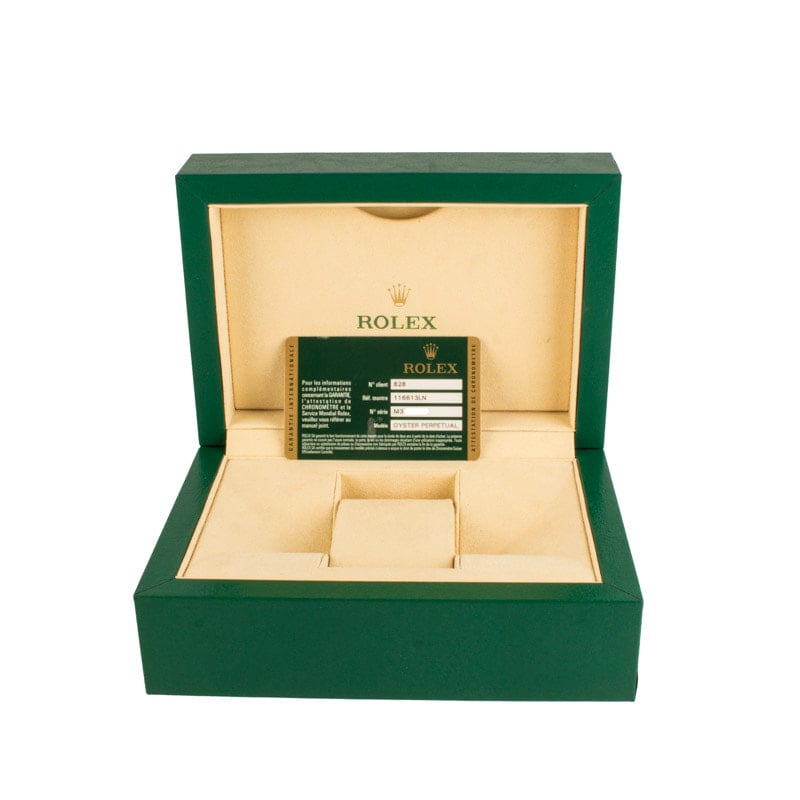 Rolex Submariner 116613 Black Chromalight Dial