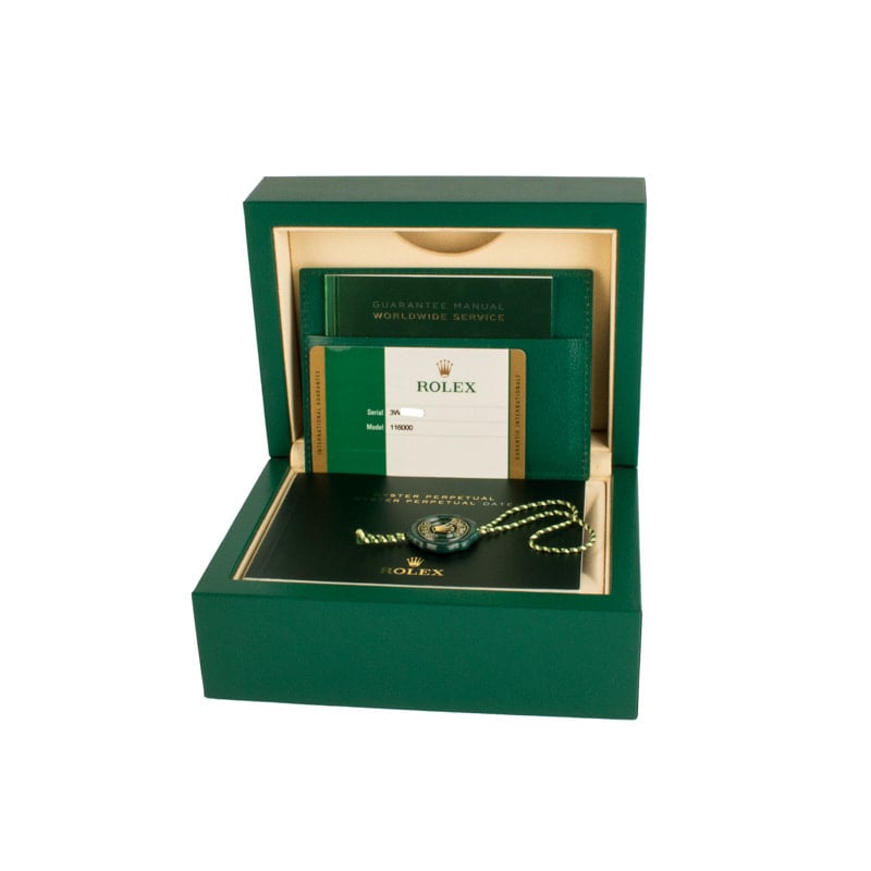 Rolex Oyster Perpetual 36 Silver Dial 116000 Stainless Steel