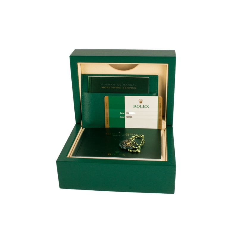 Rolex Datejust 41 Ref 126300 Silver Dial