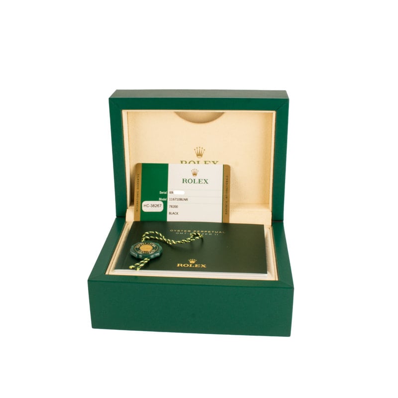 Rolex GMT-Master II 116710BLNR Batman