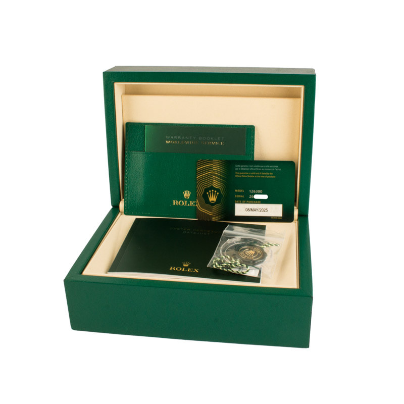 Rolex Datejust 41 126300 Mint Green Dial