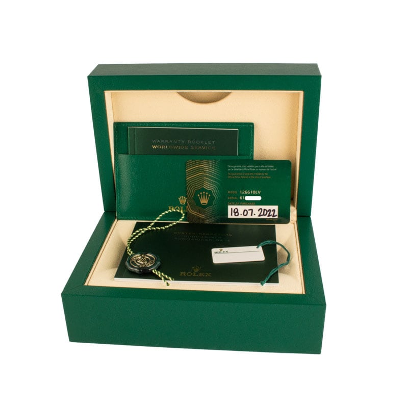 Rolex Submariner Date 126610LV Green Ceramic 41MM