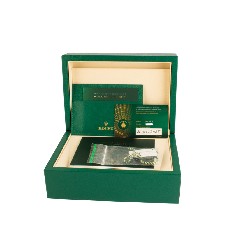 Rolex Submariner 126610LV Green Bezel Starbucks