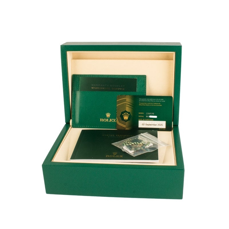 Rolex Explorer II 226570 White Polar Dial