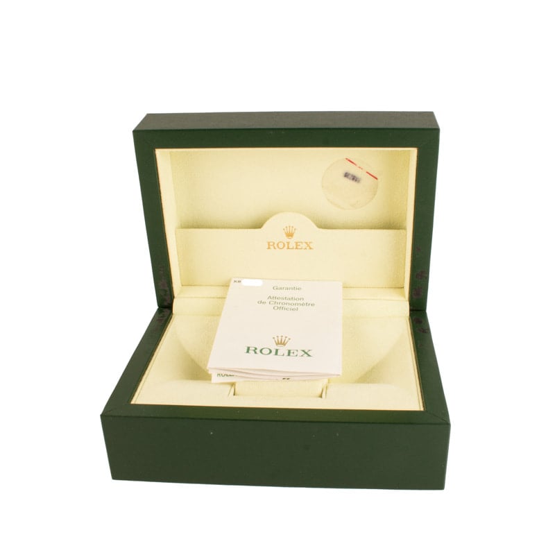 Rolex Day-Date White Dial 118208 Yellow Gold