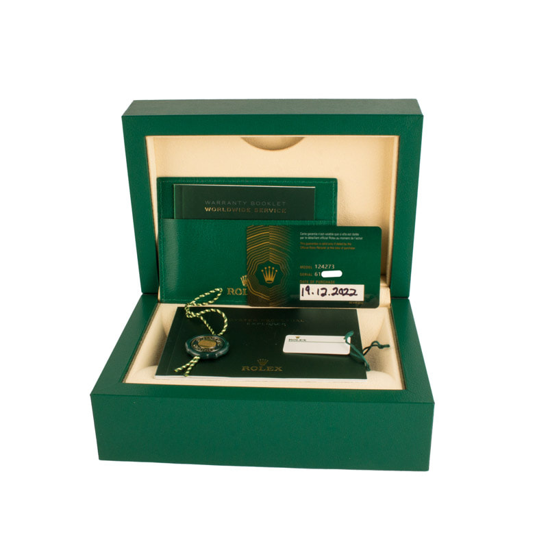 Pre-Owned Rolex Explorer 124273 Steel & 18k Gold