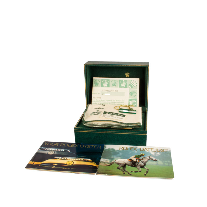 Rolex Datejust 36 Black Dial 16233 Two Tone