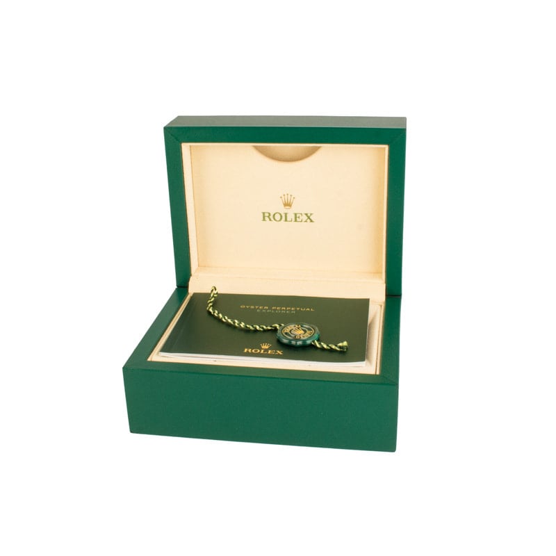 Pre-owned Rolex Explorer Black 124273
