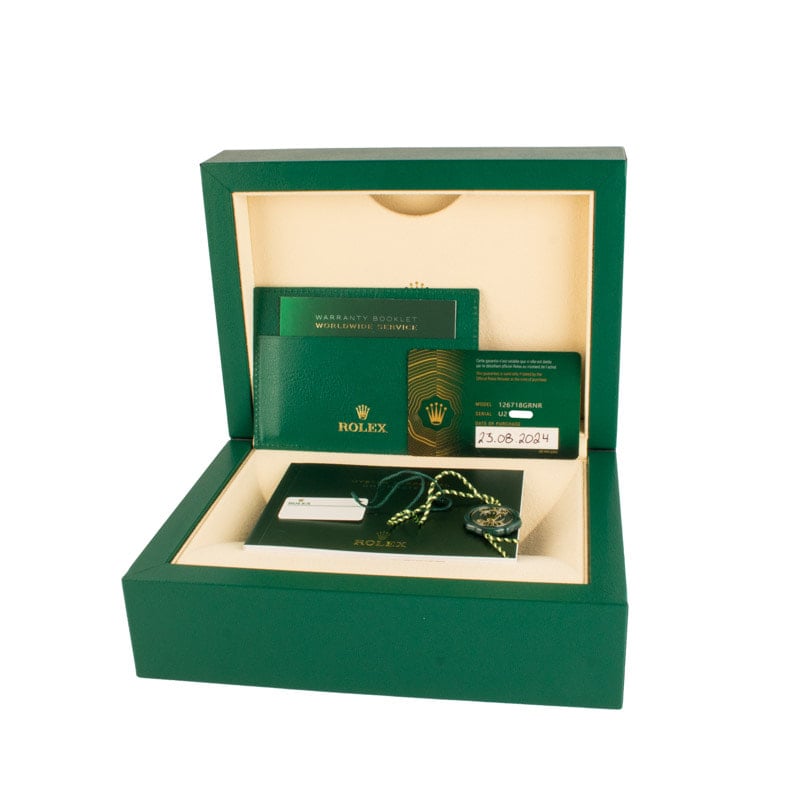 Rolex GMT-Master II 126718 18k Yellow Gold