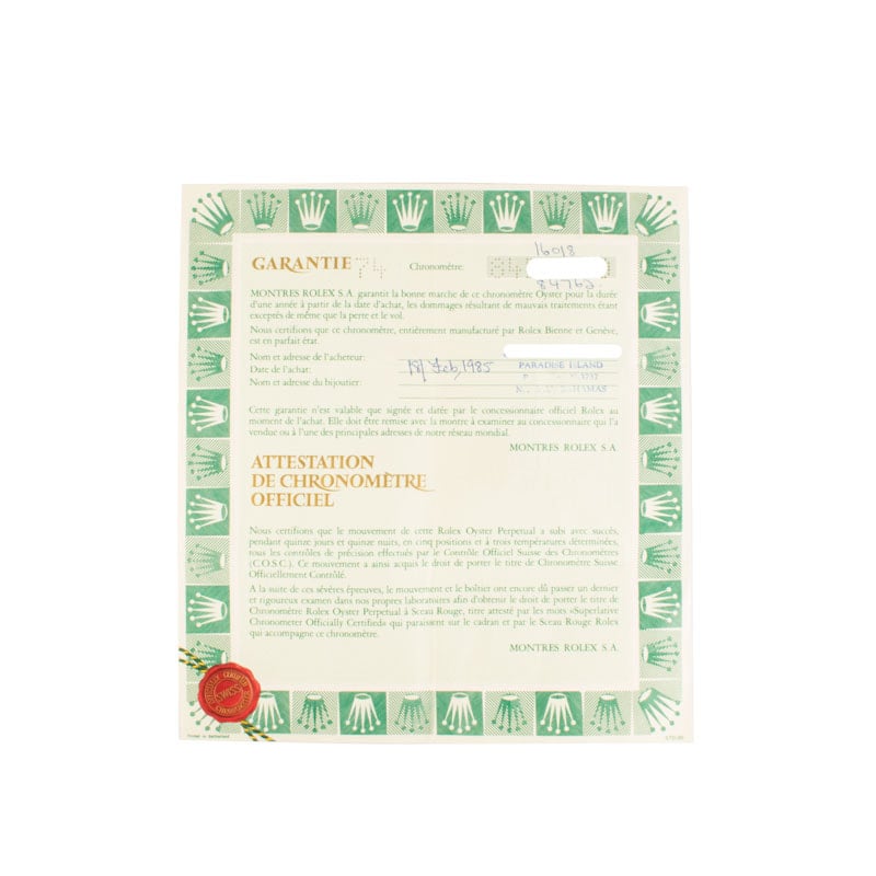 Rolex Datejust 36 Ref 16018 Tiger's Eye Dial