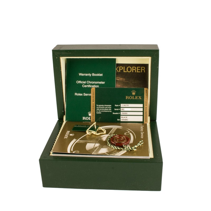 Rolex Explorer Ref 114270 Stainless Steel Oyster