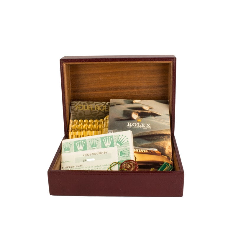 Rolex Datejust 31 Champagne Dial 68278 18k Yellow Gold