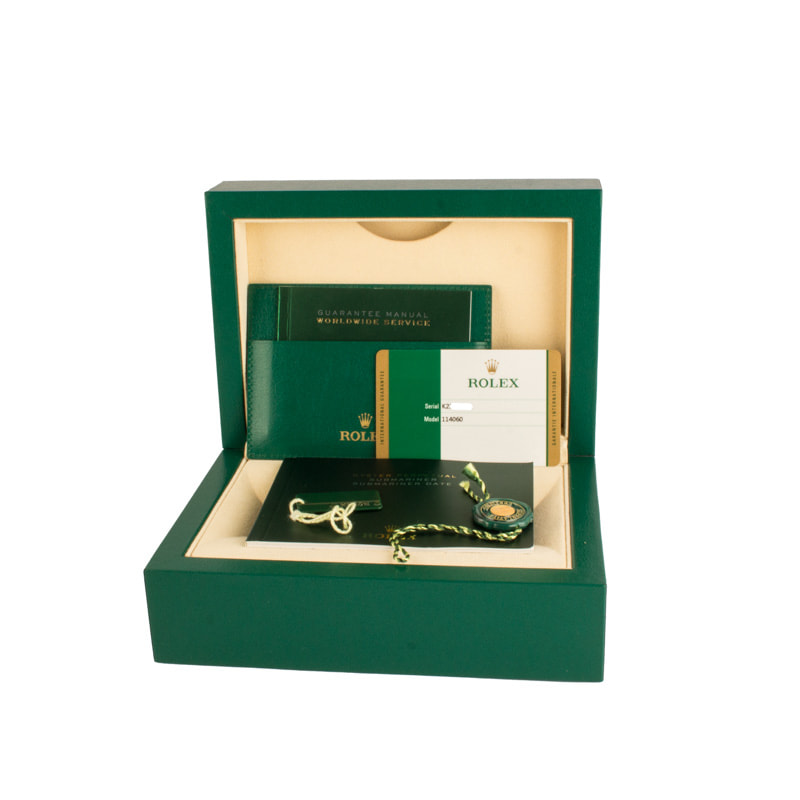 Pre-owned Rolex Submariner Ref 114060 Stainless Steel