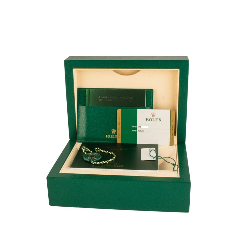 Rolex Datejust 41 126331 Wimbledon Dial