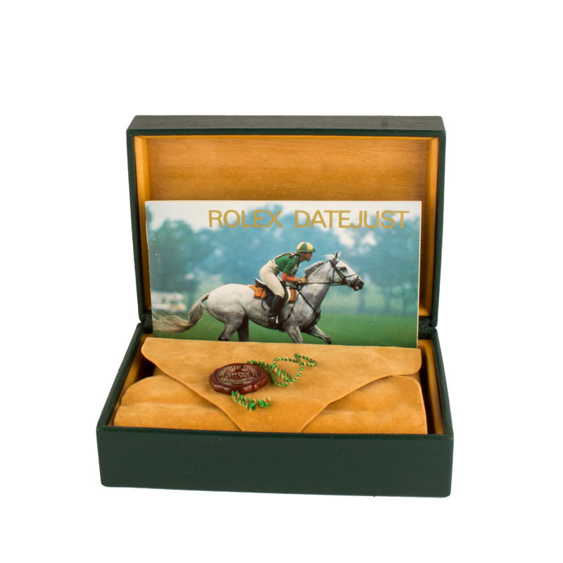 Used Rolex Datejust Two Tone 16233 Champagne Roman Dial