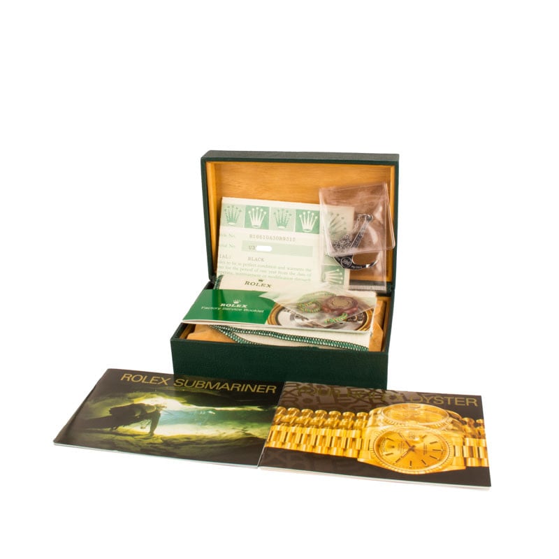 Used Rolex Submariner Ref 16610 Black