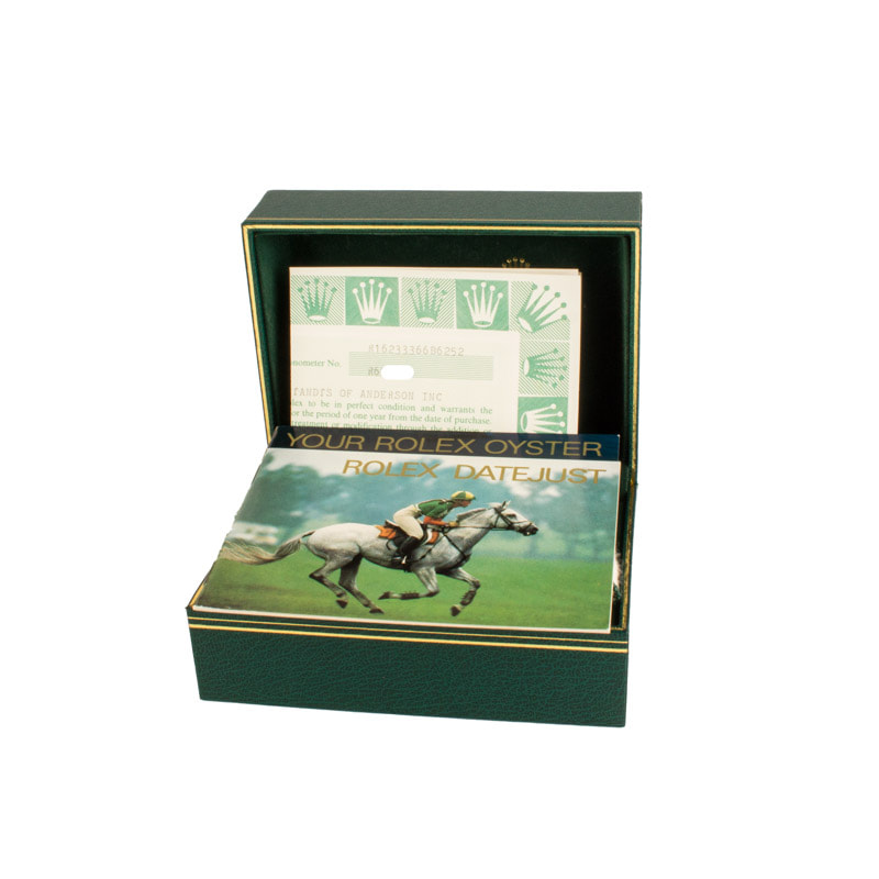 Rolex Datejust 16233 Blue Jubilee Dial