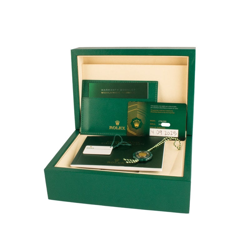 Rolex Oyster Perpetual 28 276200 Pistachio Dial