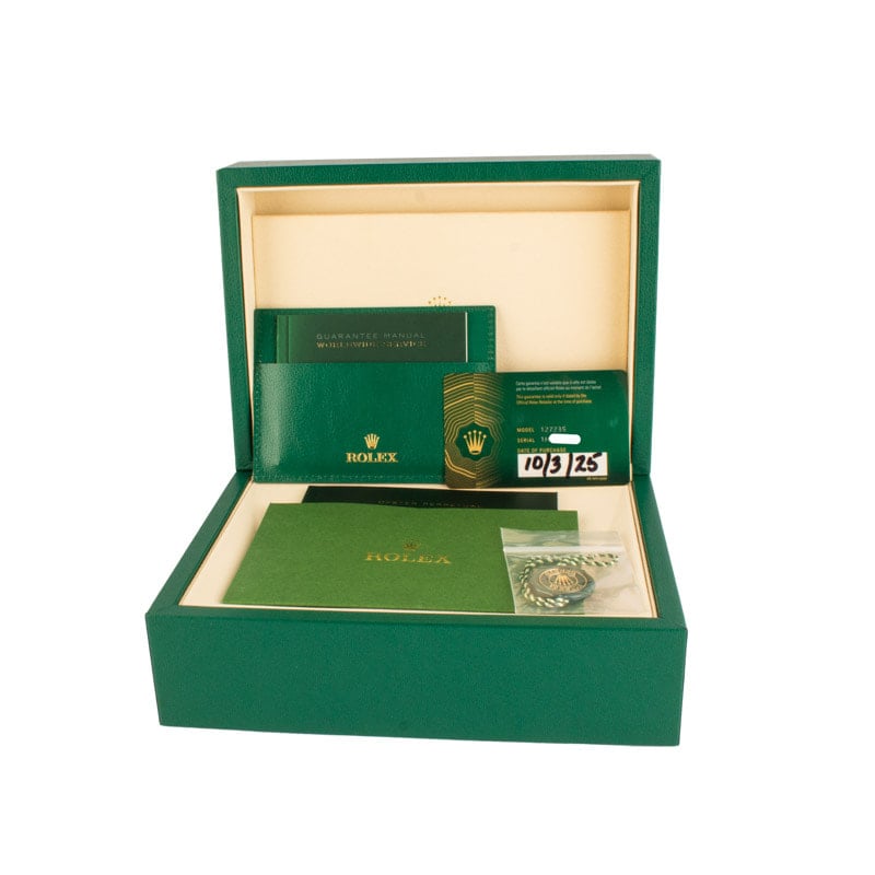 Rolex Land-Dweller 36 Ref 127235 Everose Gold