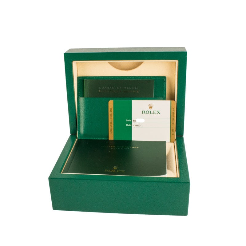 Pre-owned Rolex Datejust 36 Ref 126233 White Dial