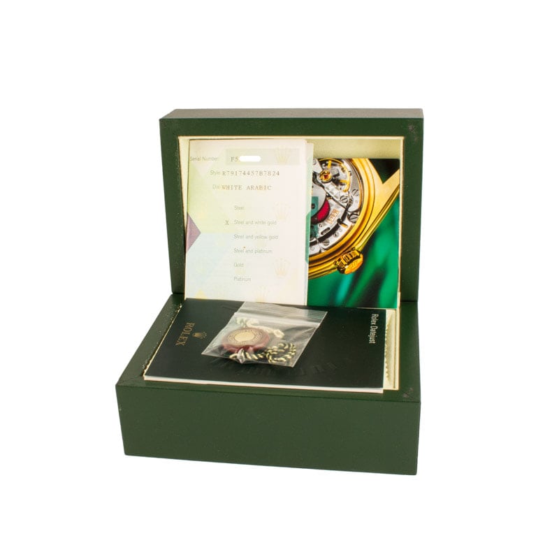 Ladies Rolex Datejust 79174 White Arabic Dial