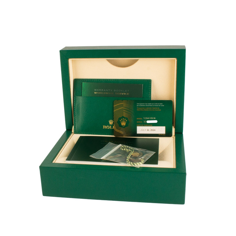 Pre-owned Rolex Submariner 126610 Black Dial