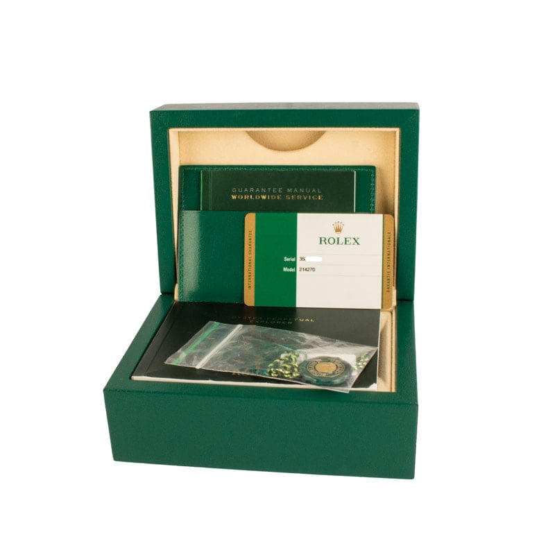 Rolex Explorer Ref 214270 MKII Dial