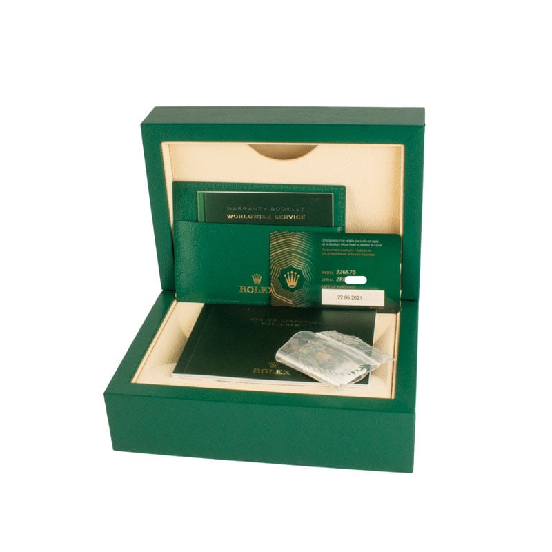 Rolex Explorer II 226570 Polar Dial