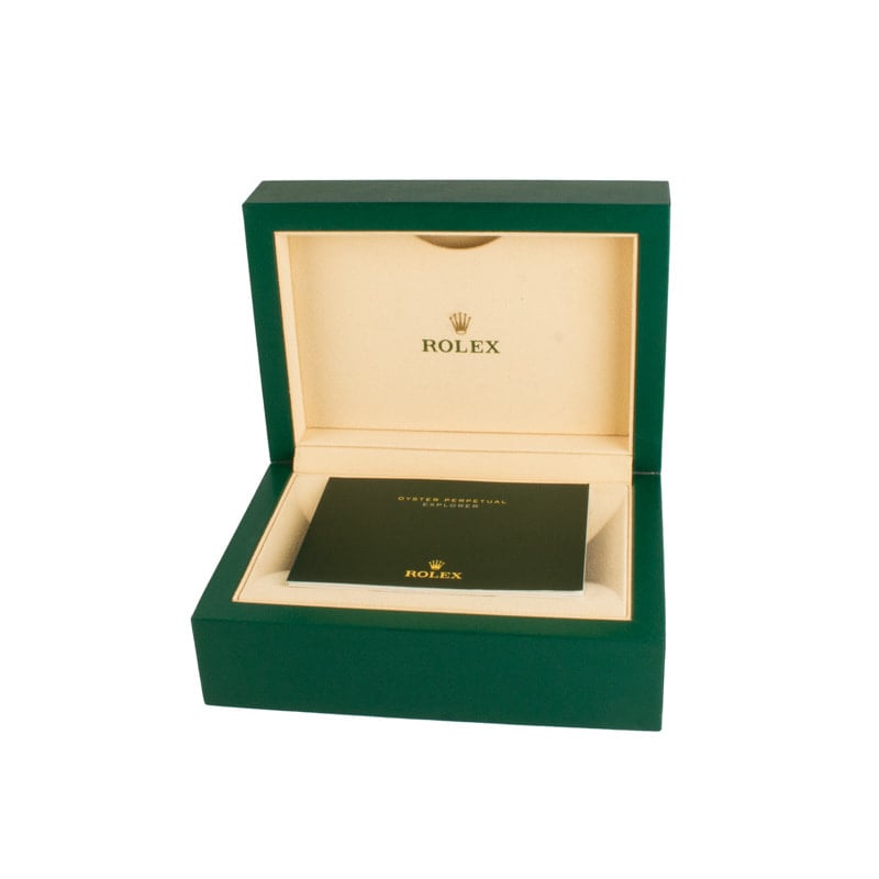 Used Rolex Explorer Ref 214270 Black MK II Dial