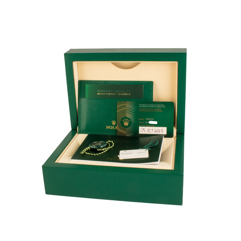 Rolex Datejust 41 Wimbledon Dial 126331 Two Tone