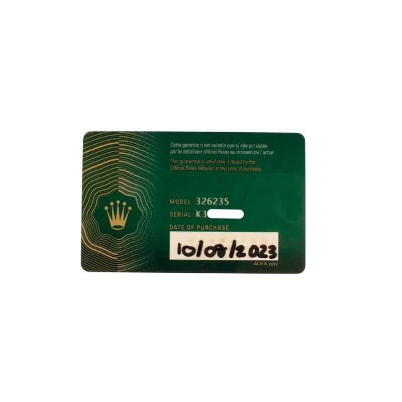 Rolex Sky-Dweller 326235 Chocolate Dial