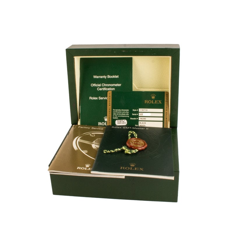 Rolex GMT-Master II Ref 116710