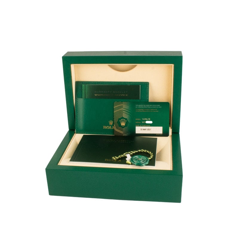 Rolex Yacht-Master 29 Ref 169628 White Dial