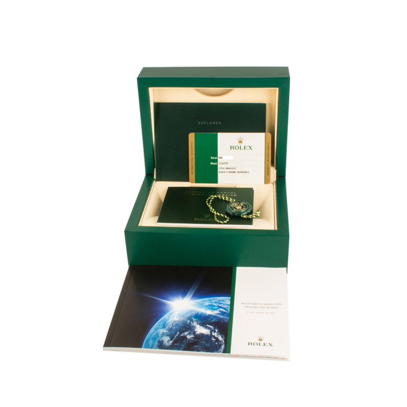 Used Rolex Explorer Ref 214270 Stainless Steel