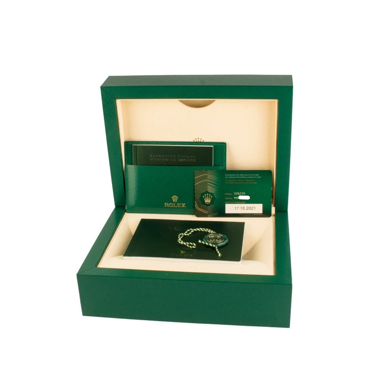 Men's Rolex Sky-Dweller 326235 18k Everose Gold Chocolate Dial