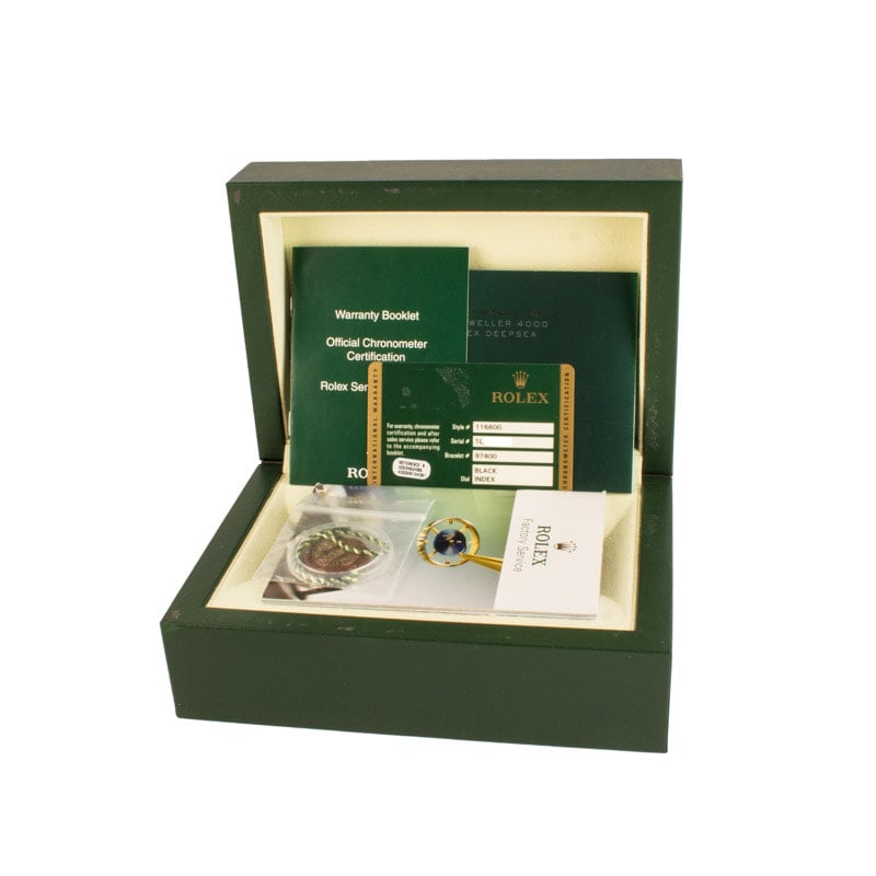 Rolex Sea-Dweller Steel 116600 Black